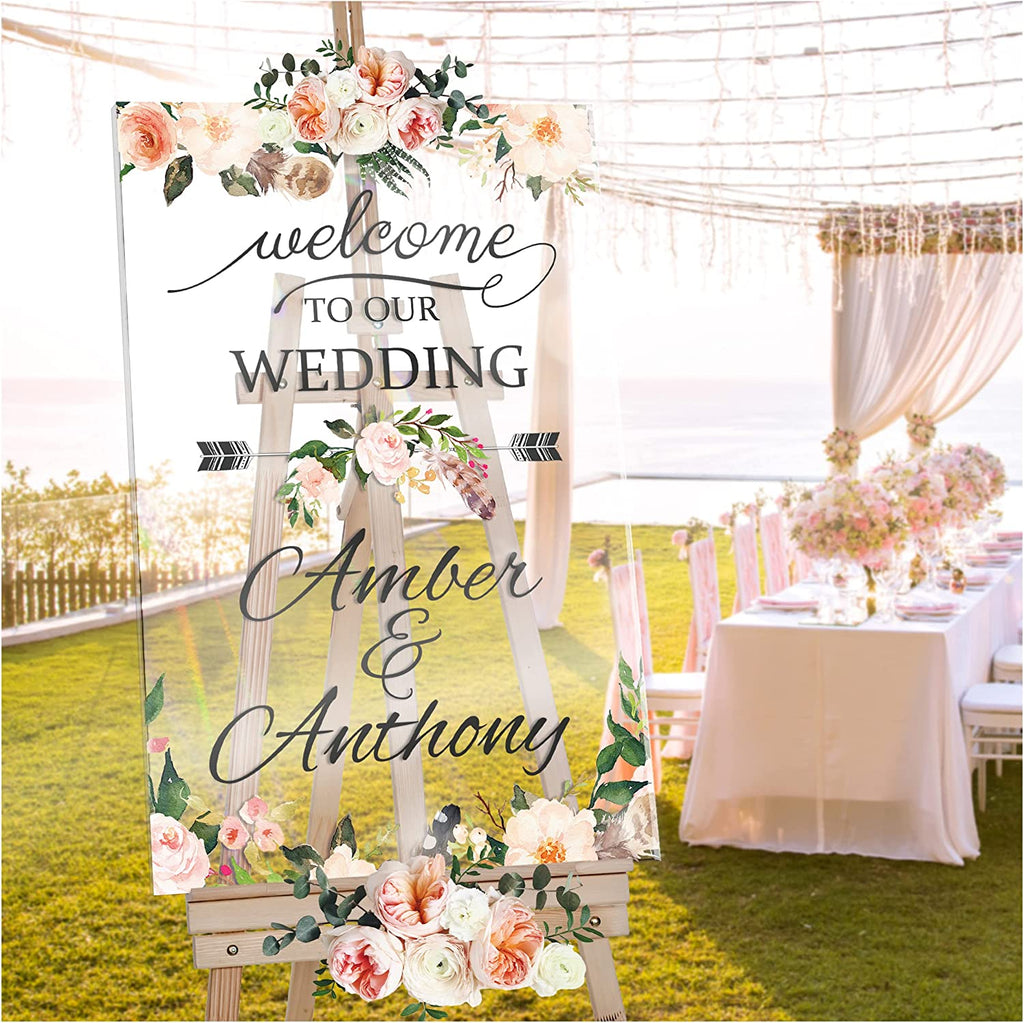 You need these outdoor signs at your wedding