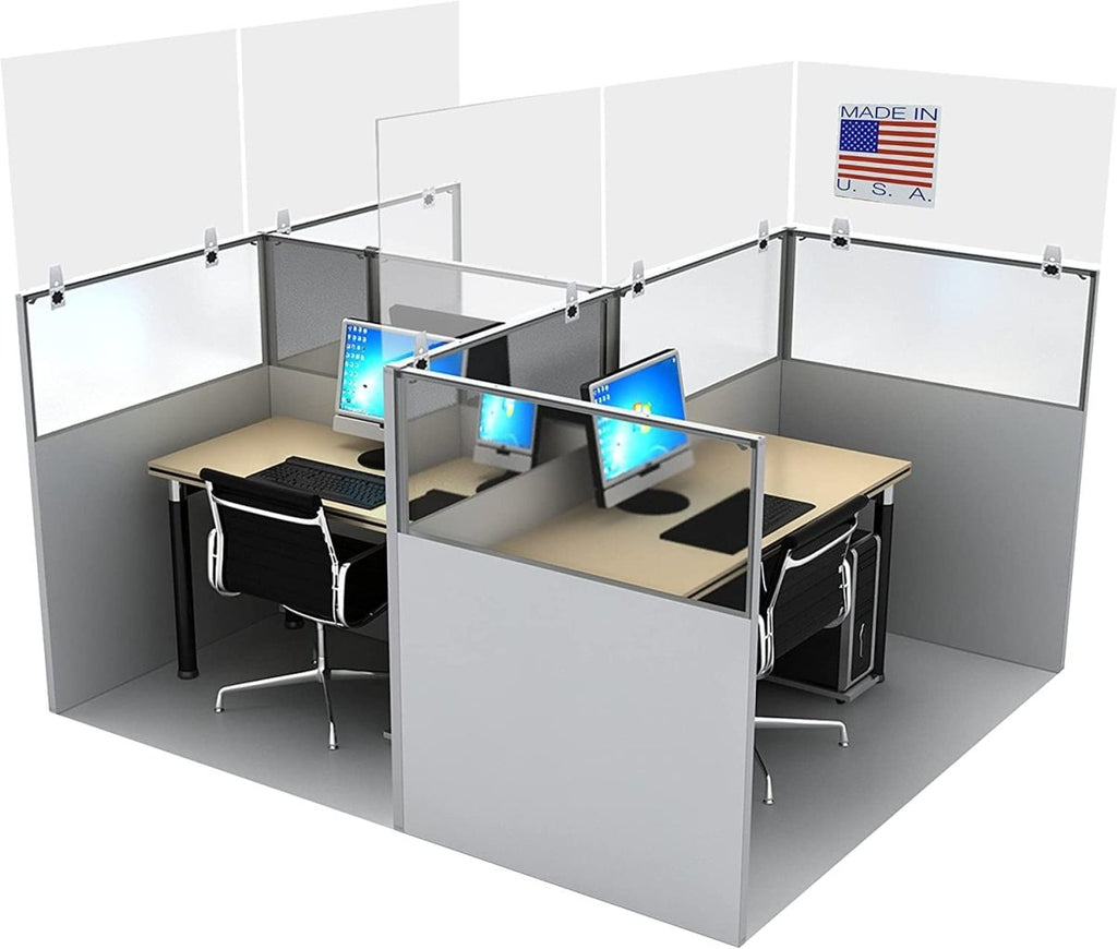 Clear Table Divider Sneeze Guards - Customized Solutions To Protect Against Covid - SpeedyOrders