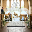 Cherished Moments: Personalized Wedding Sign