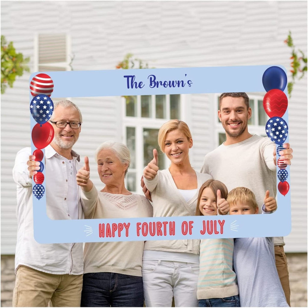 4th of July Photo Booth Frame - SpeedyOrders