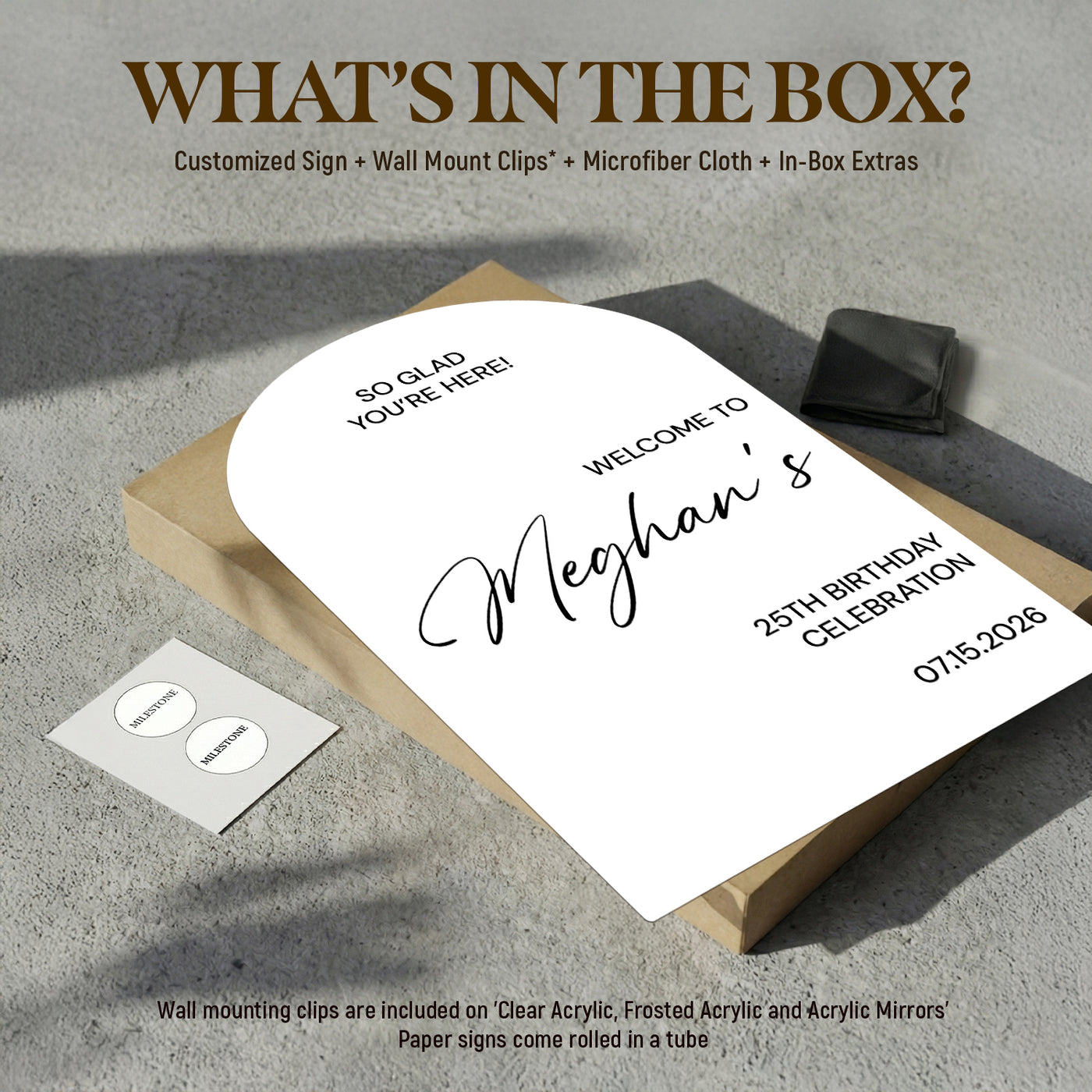 What's in the box