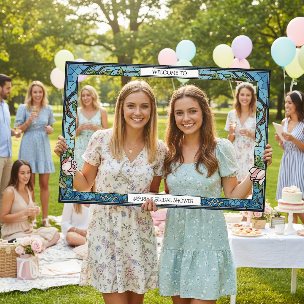 Personalized Wedding Photo Booth Frame - SpeedyOrders