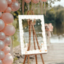 A Little Goose Will Soon Be On The Loose Sign, Frosted Acrylic Goose Baby Shower Sign - SpeedyOrders