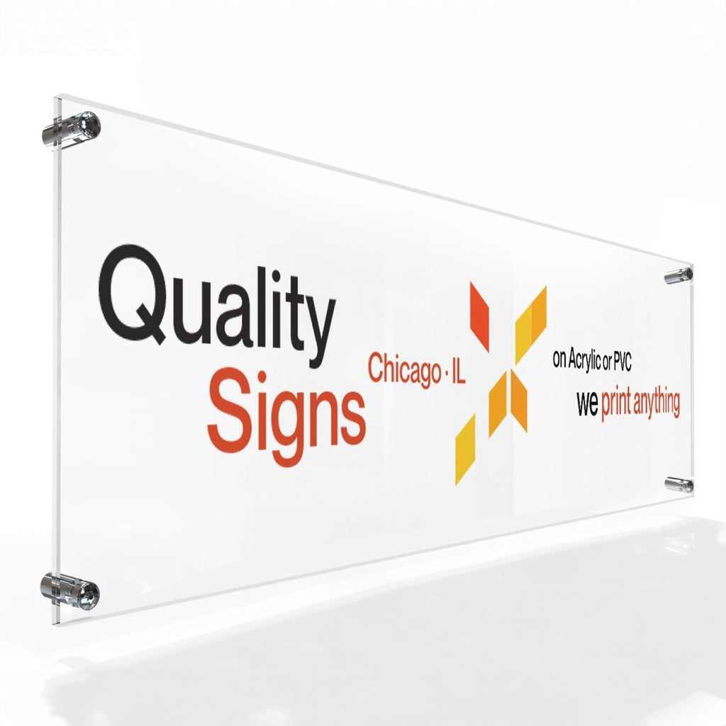 Acrylic Sign Printing for Business - SpeedyOrders