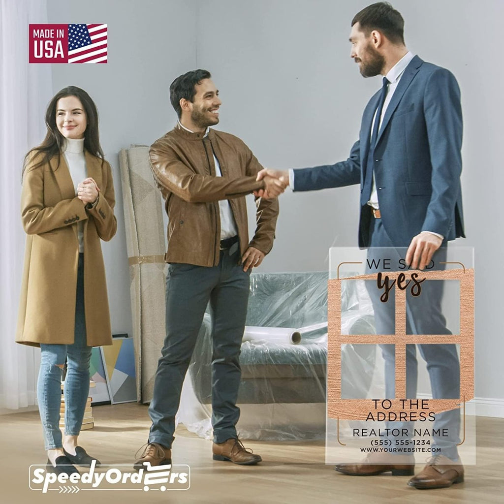 Acrylic Window Design Marketing Prop - SpeedyOrders