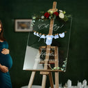 Baby Shower Sign Boy, Clothesline Baby Shower Entrance Sign - SpeedyOrders