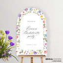 Bachelorette Sign, Wildflowers Bachelorette Welcome Sign - SpeedyOrders