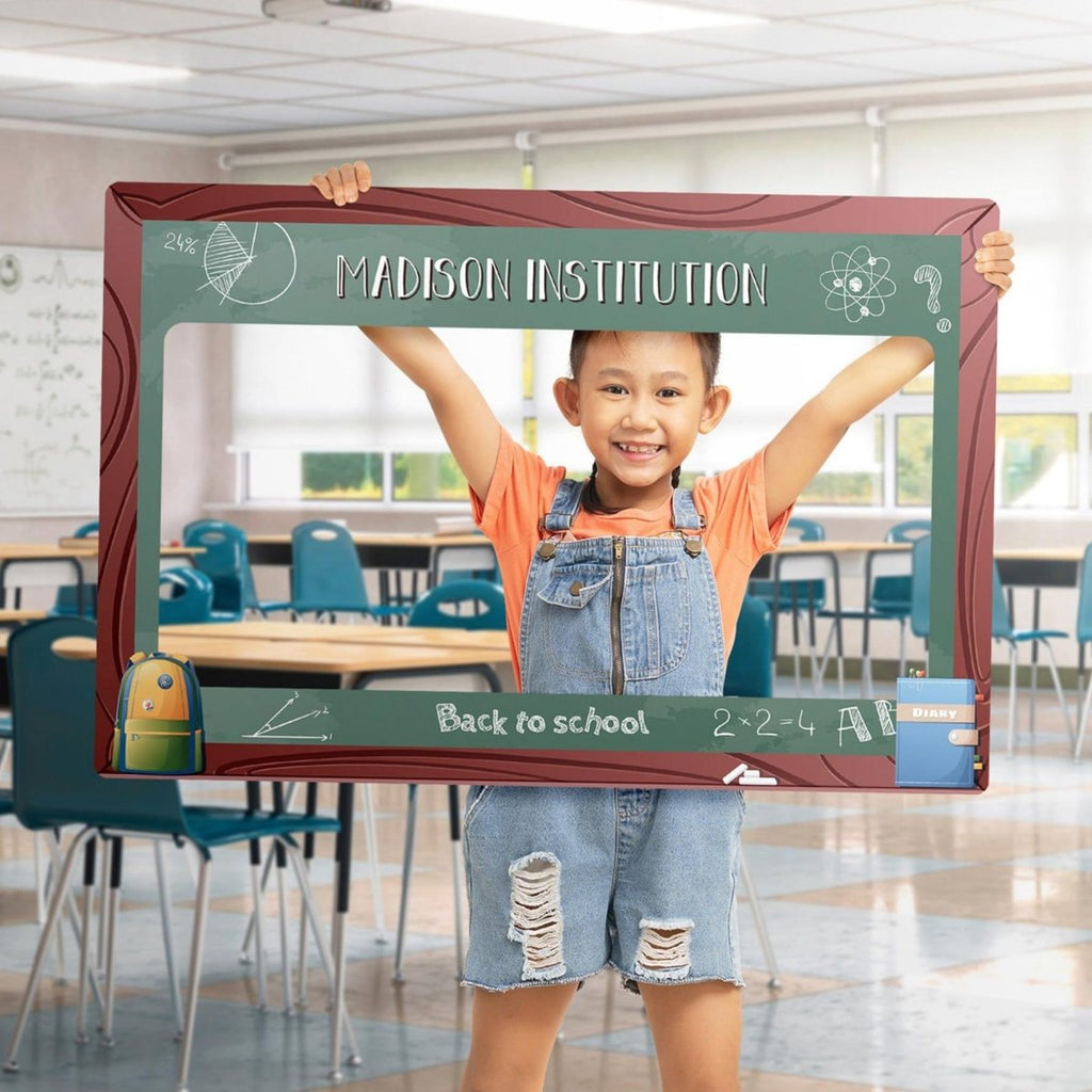 Back To School Photo Booth Frame - SpeedyOrders