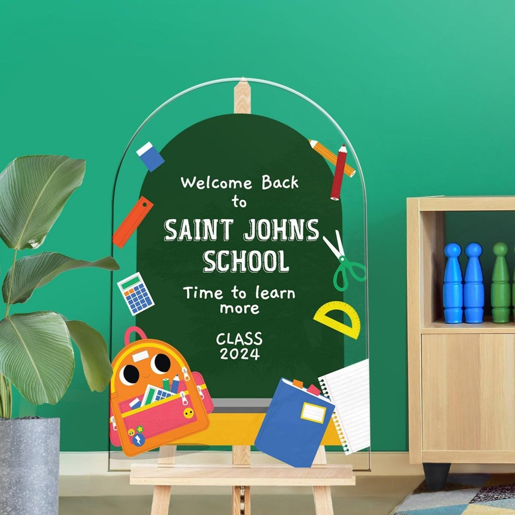 Back To School Welcome Sign - SpeedyOrders