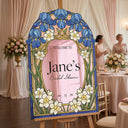 Blue Iris Bridal Shower Sign - SpeedyOrders