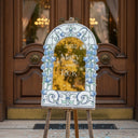 Bluebell Mirror Wedding Welcome Sign - SpeedyOrders