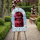 Bluebell Mirror Wedding Welcome Sign - SpeedyOrders