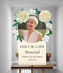 Botanical Serenity Memorial Sign - SpeedyOrders