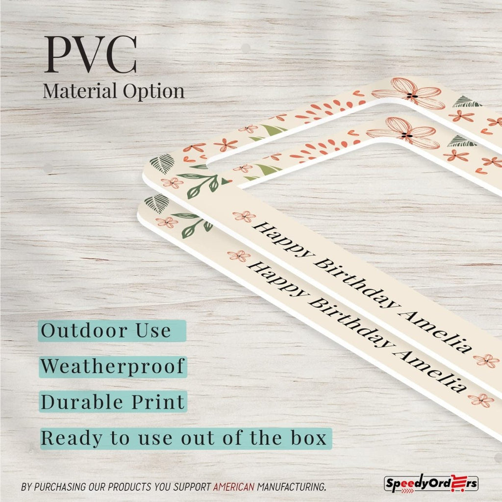 Botanical Theme Party Photo Frame - SpeedyOrders