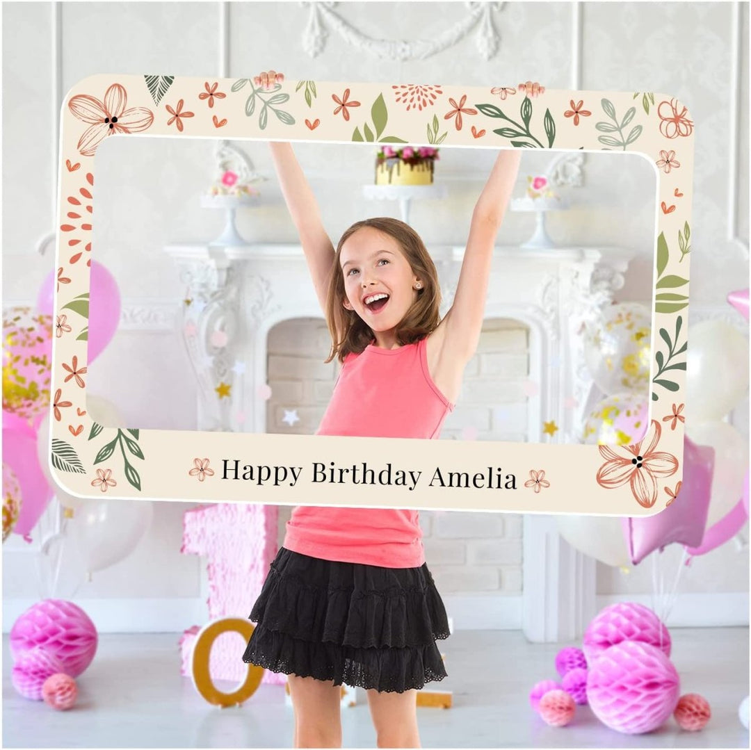 Botanical Theme Party Photo Frame - SpeedyOrders