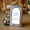 Bridal Shower Mirror Sign, Custom Silver Mirror Bridal Shower Welcome Sign - SpeedyOrders