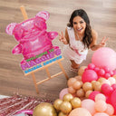 Bridal Shower Sign, Gummy Bears Bridal Shower Welcome Sign - SpeedyOrders