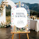 Bridal Shower Sign, Wildflowers Bridal Shower Sign - SpeedyOrders