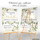 Bridal Shower Signs, Floral Bridal Shower Sign - SpeedyOrders