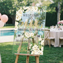 Bridal Shower Signs, Floral Bridal Shower Sign - SpeedyOrders