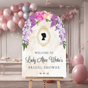 Bridgerton Inspired Bridal Shower Sign, Wisteria Tea Party Bridal Shower Sign - SpeedyOrders