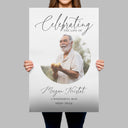 Celebration Of Life Sign, Custom Acrylic In Loving Memory Sign - SpeedyOrders