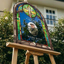 Celebration Of Life Sign, Funeral Photo Sign, Memorial Welcome Sign - SpeedyOrders