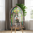 Celebration Of Life Sign, Funeral Photo Sign, Memorial Welcome Sign - SpeedyOrders