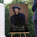 Celebration Of Life Welcome Sign with Photo, Funeral Sign - SpeedyOrders