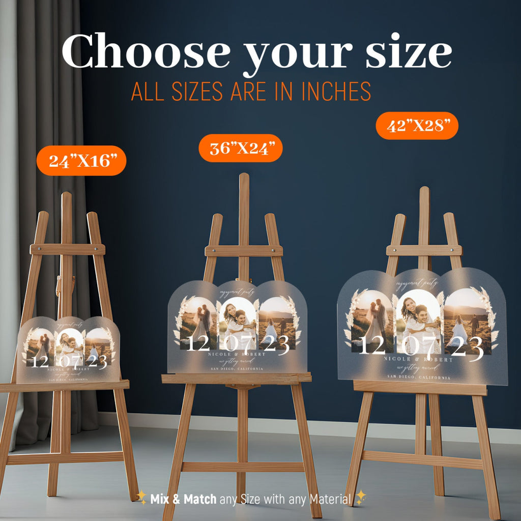 Cherished Moments: Personalized Wedding Sign - SpeedyOrders