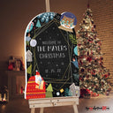 Christmas Welcome Sign, Custom - Made Unique Xmas Holiday Welcome Sign - SpeedyOrders
