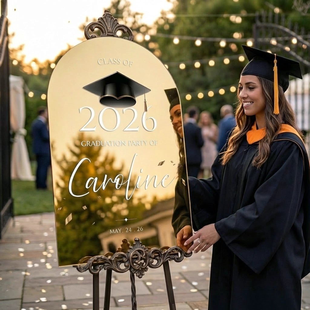 Class of 2026 Graduation Party Sign — Arch Shape - SpeedyOrders