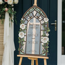 Cream Roses Wedding Sign - SpeedyOrders