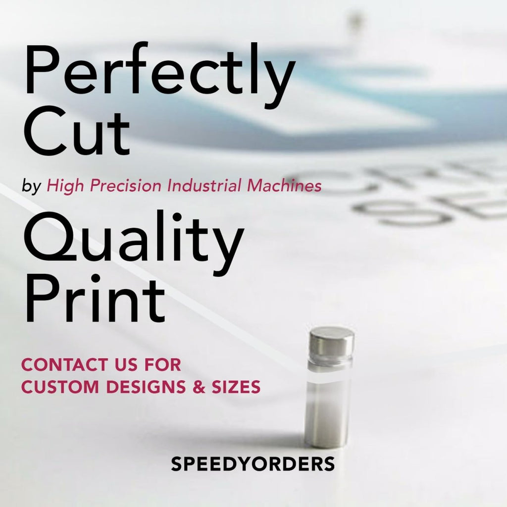 Custom Acrylic Business Sign - SpeedyOrders