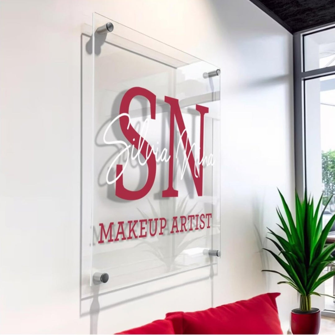 Custom Acrylic Business Sign - SpeedyOrders