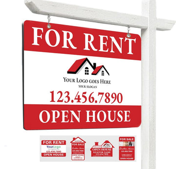 Custom Aluminium Realtor Sign - SpeedyOrders