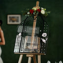 Custom Bridal Shower Sign, Stained Glass Frosted Bridal Shower Welcome Sign - SpeedyOrders