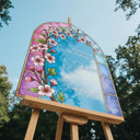 Custom Cherry Blossom Wedding Sign - SpeedyOrders