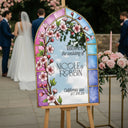 Custom Cherry Blossom Wedding Sign - SpeedyOrders