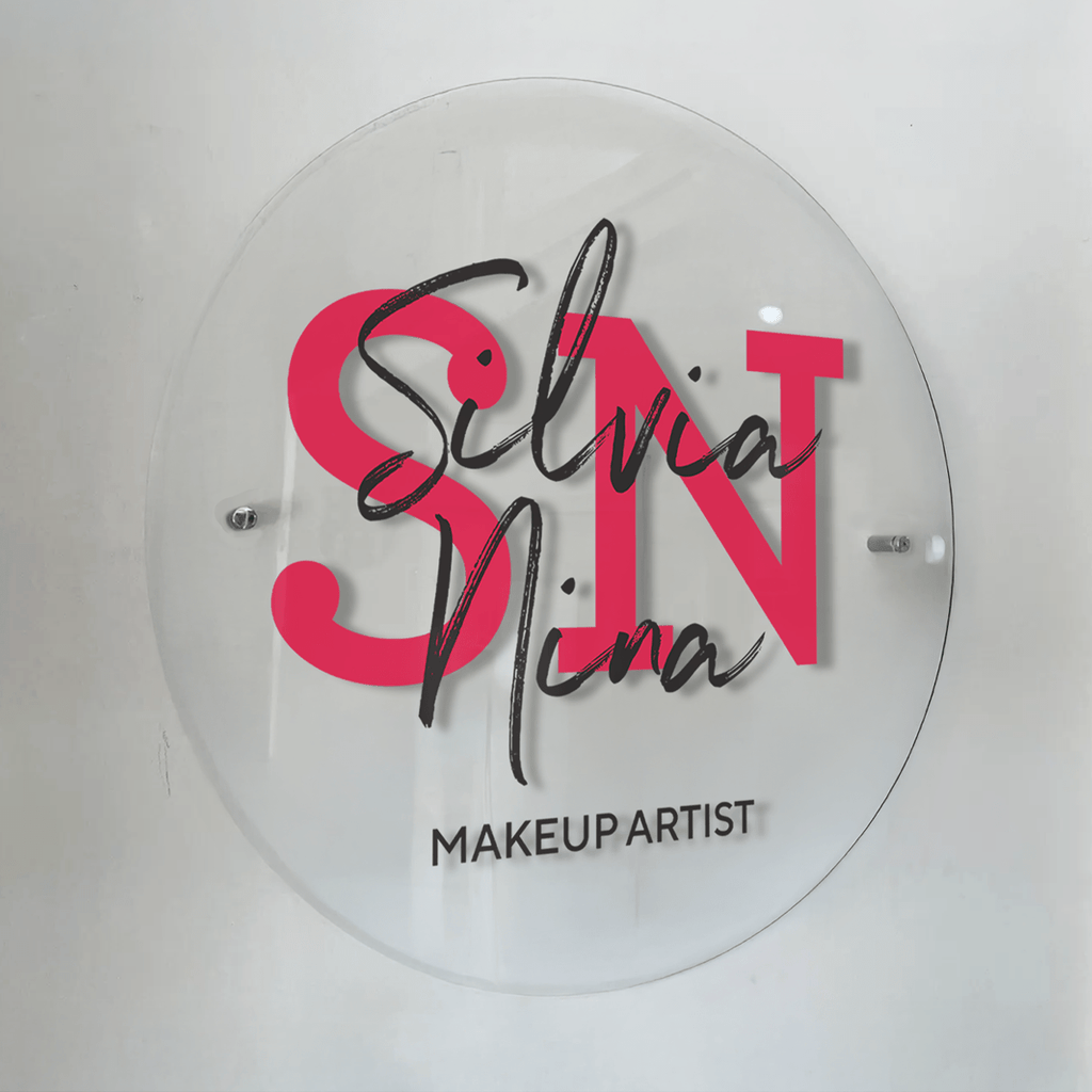 Custom Design Acrylic Sign Circle, Office Sign - SpeedyOrders