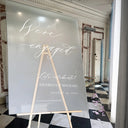 Custom Engagement Welcome Sign, We’re Engaged Engagement Entrance Signage For Engagement Decoration - SpeedyOrders