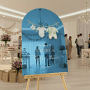 Custom Minimalist Baby Shower Entrance Sign, Acrylic Clothesline Signage For Baby Shower - SpeedyOrders