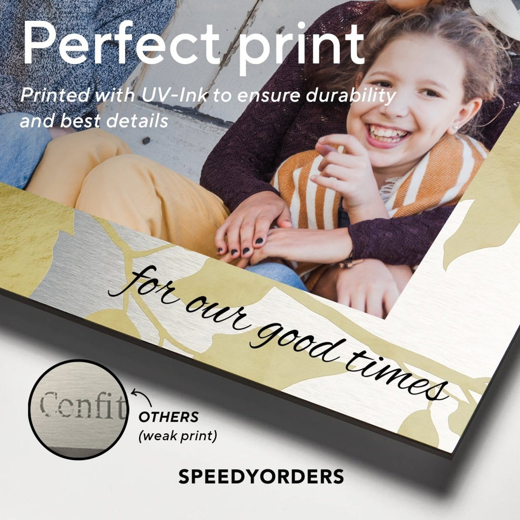 Custom Picture Metal Signs, Personalized Aluminum Signs With Photo - SpeedyOrders