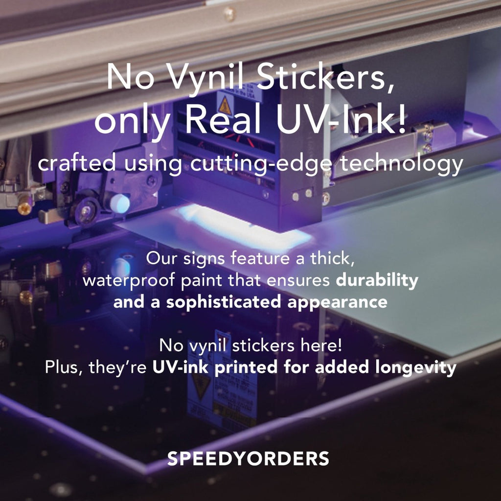 Custom Picture Metal Signs, Personalized Aluminum Signs With Photo - SpeedyOrders