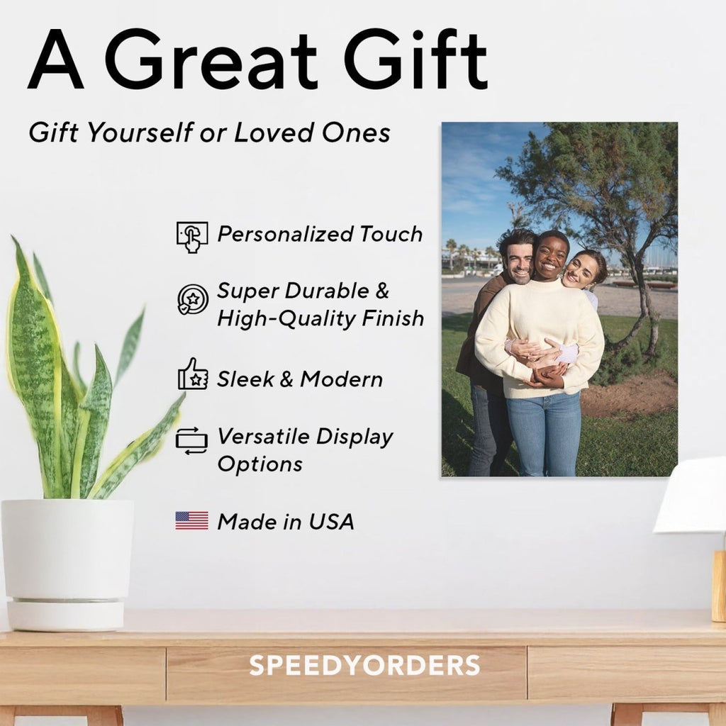 Custom Picture Metal Signs, Personalized Aluminum Signs With Photo - SpeedyOrders