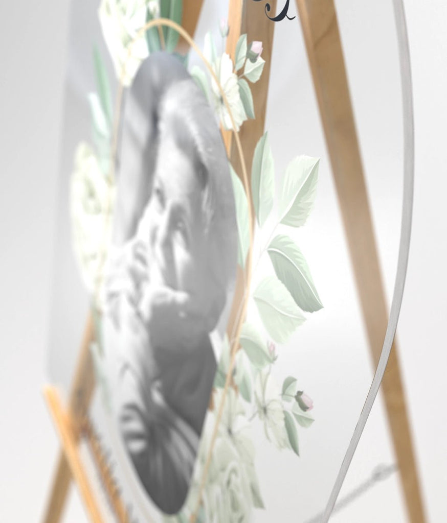 Elegance in Bloom Memorial Sign - SpeedyOrders