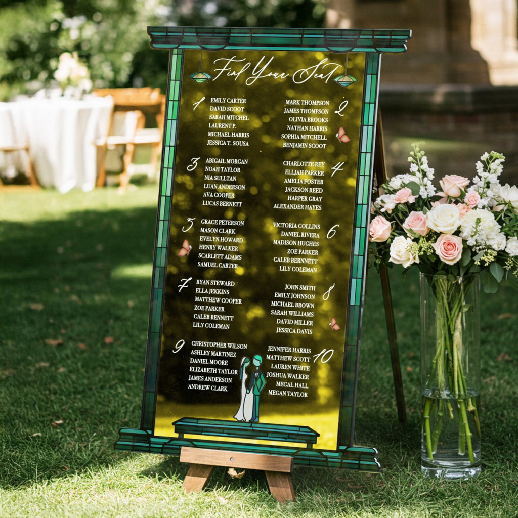 Wedding Seating Chart - Find your seat – SpeedyOrders