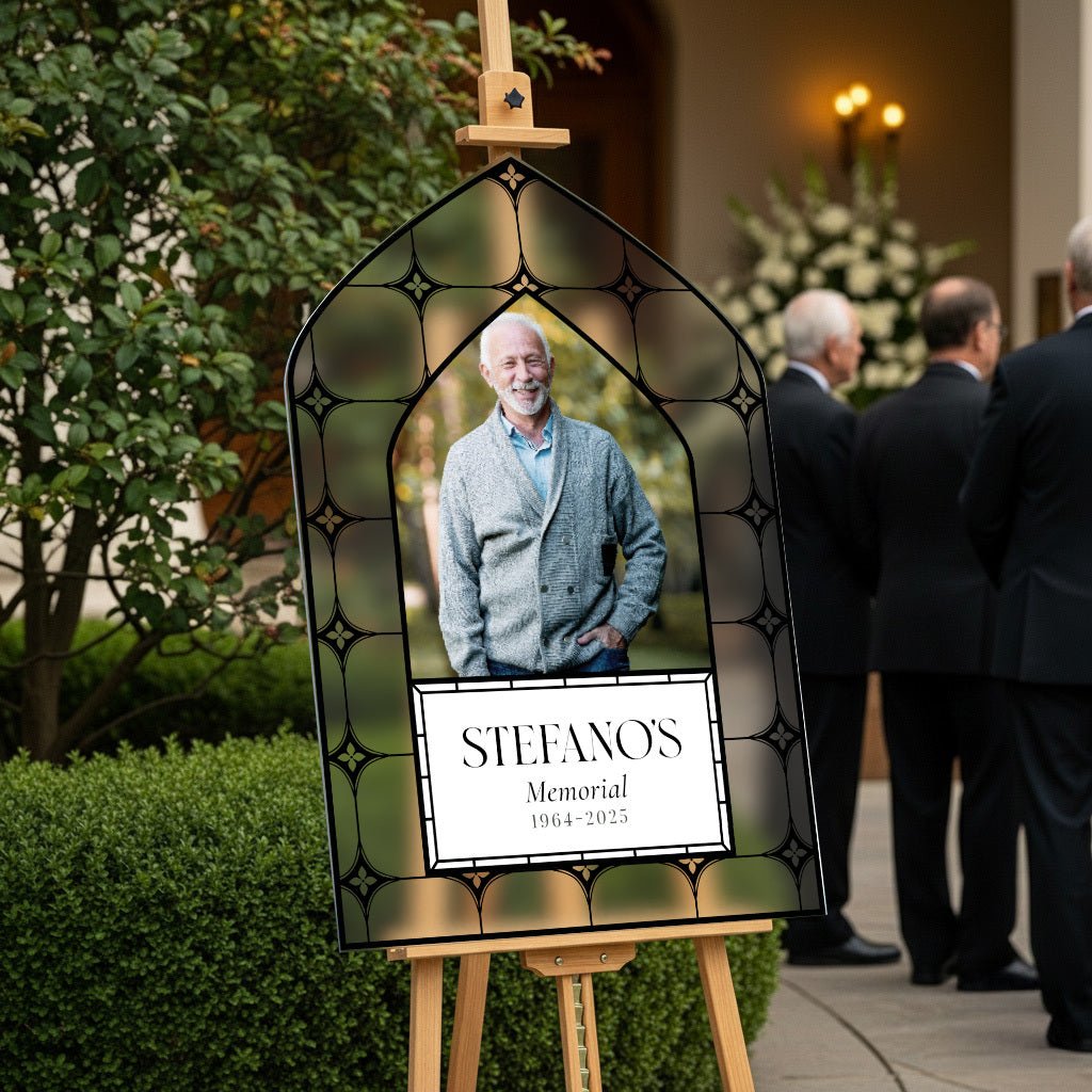 Funeral Centerpieces Welcome Sign - SpeedyOrders