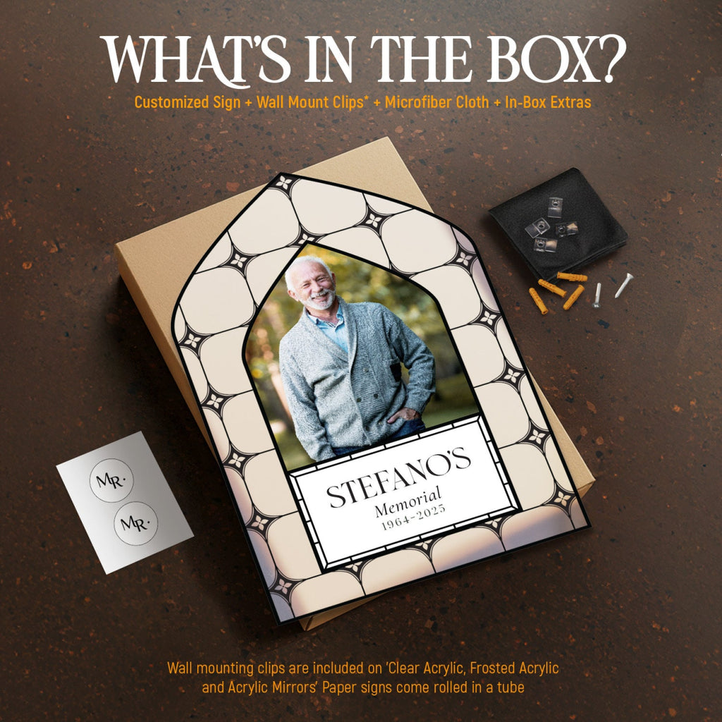 Funeral Centerpieces Welcome Sign - SpeedyOrders