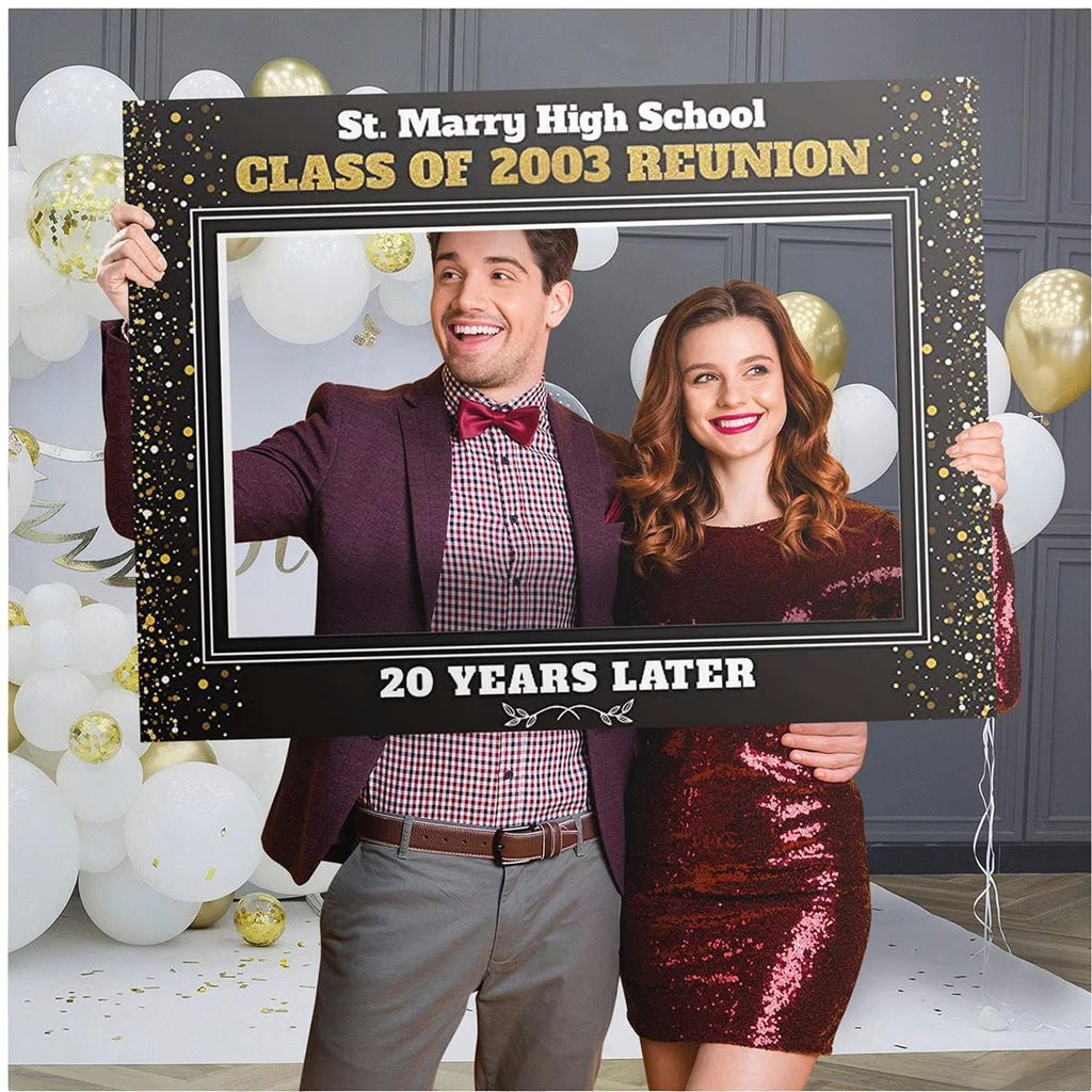 High School Reunion Photo Booth, School Reunion Selfie Frame - SpeedyOrders